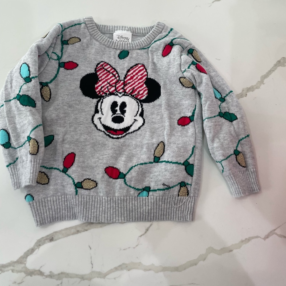 Disney baby girl Minnie Mouse sweater